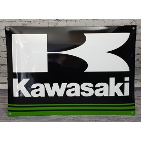 Kawasaki Emalj Skylt