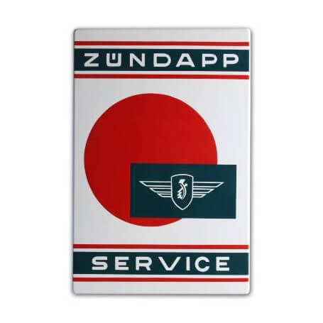 Zundapp Service Emalj Skylt