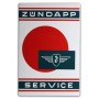 Zundapp Service Emalj Skylt