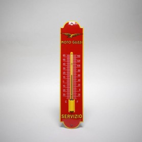 Emalj Termometer Moto Guzzi 6.5 x 30cm